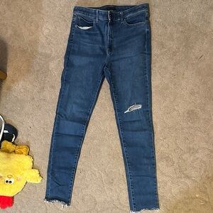 Uniqlo Women's Skinny Jeggings Leggings Jeans - Dark Blue